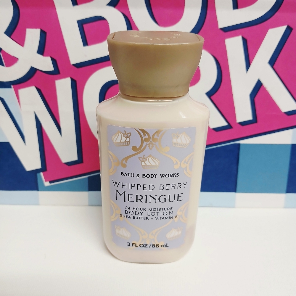 Bath and Body Works Whipped Berry Meringue Travel Size Body Lotion 3fl oz